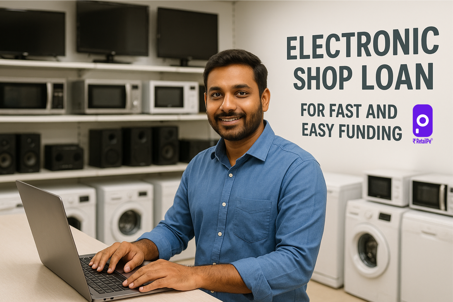 Electronic Shop Loan for Fast and Easy Funding