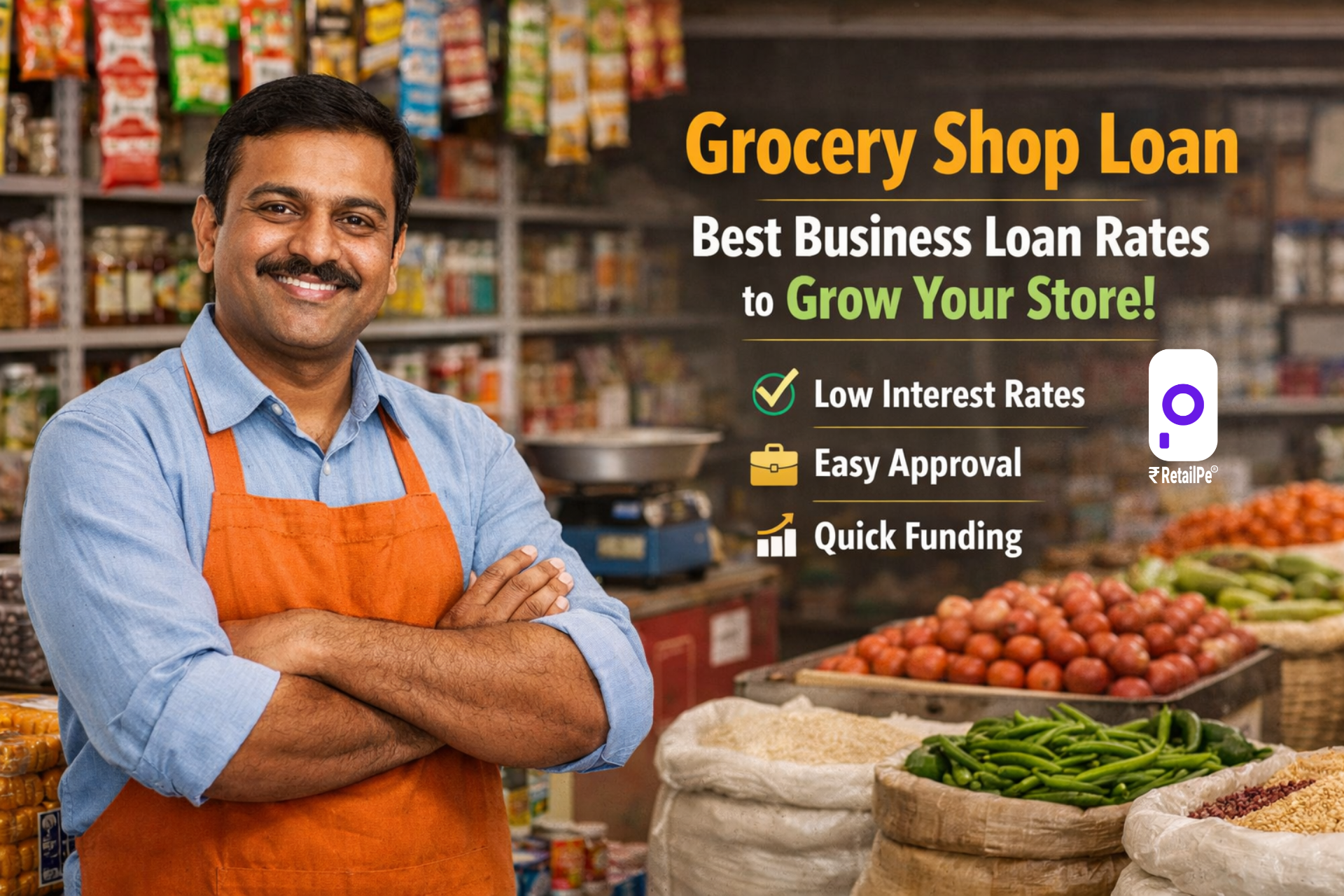Store Finance Grocery Shop Loan Best Business Loan Rates to Grow Your Store