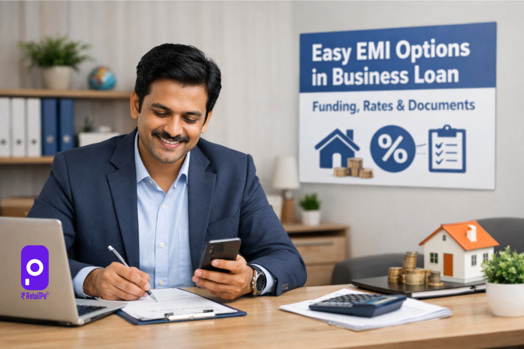Easy EMI Options in Business Loan Funding, Rates & Documents