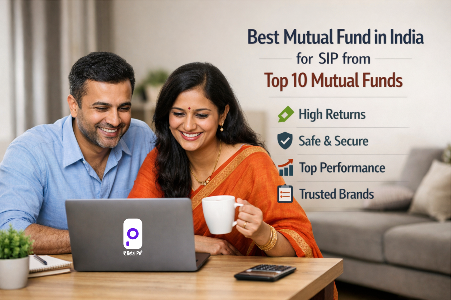 Best Mutual Fund in India for SIP from Top 10 Mutual Funds