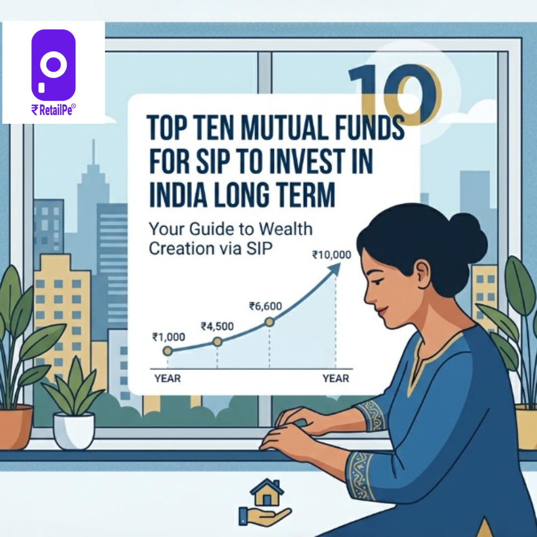 Top Ten Mutual Funds for SIP to Invest in India Long Term